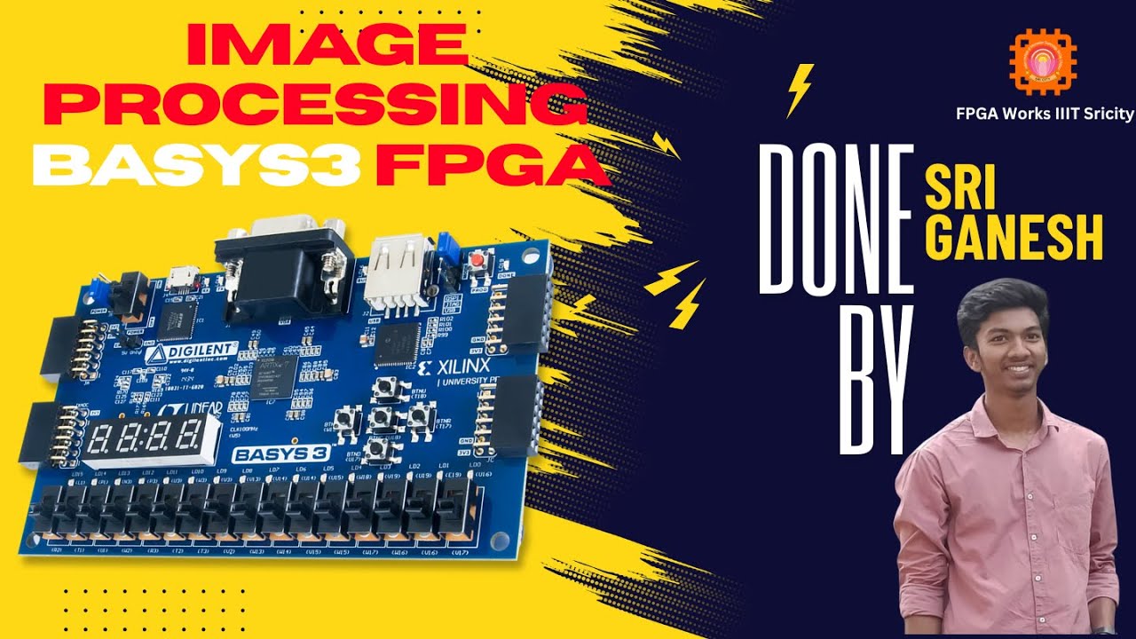 Real-Time Image Processing on FPGA | 15 Modes with VGA Output (Basys 3 Verilog Project)