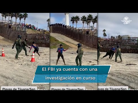 Pelea entre supuesto coyote y agente migratorio en la frontera de EU y México se hace viral