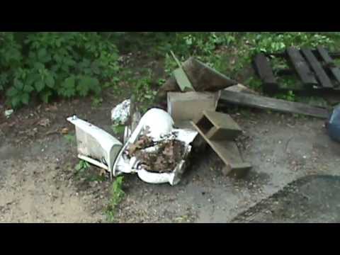 Clean Up Spencer  What was taken out of the creek today - June 6, 2013