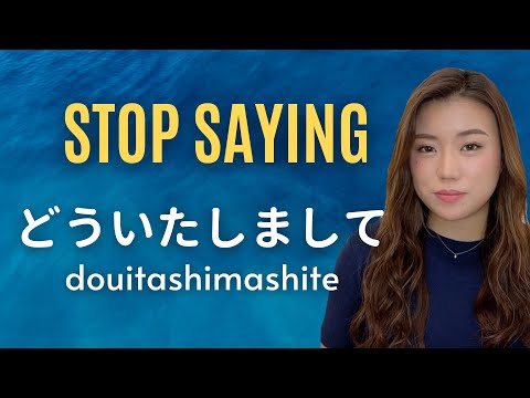 8 Ways to Say “douitashimashite” | How to Respond to “Arigatou”