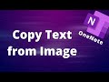 Onenote How To Copy Text From An Image Shorts