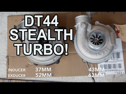 DT44 Stealth Turbo - Comparison, Install, Startup, First Drive, and Initial Impressions