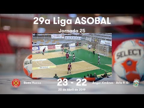 LIGA ASOBAL J25: Bada Huesca - Ángel Ximénez - Avia P. G. 23-22