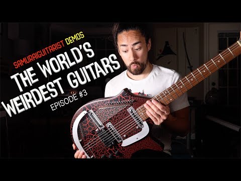 What has 19 strings but doesn't Djent?  | The World's Weirdest Guitars #3