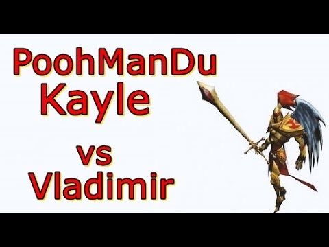 LOL Pro - PoohManDu Kayle vs Vladimir - Korea SoloQ (Full game)