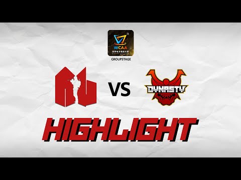 HIGHLIGHT! Army Geniuses VS Dynasty - WCAA Spring Festival Cup
