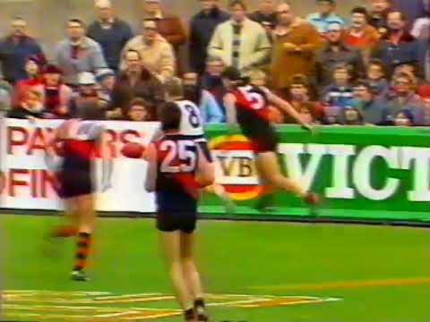 1987 Round 6 Channel 2 Saturday Football Grandstand Essendon Vs Geelong at Windy Hill  Channel 2 Foo