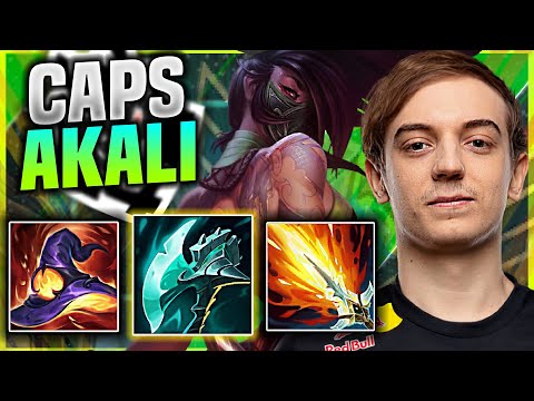 CAPS CHILLING WITH AKALI! - G2 Caps Plays Akali MID vs Syndra! | Season 11
