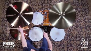 Video thumbnail for Paiste 22" 2002 Crash Cymbal 2480g (1061422-1112418P) by Memphis Drum Shop