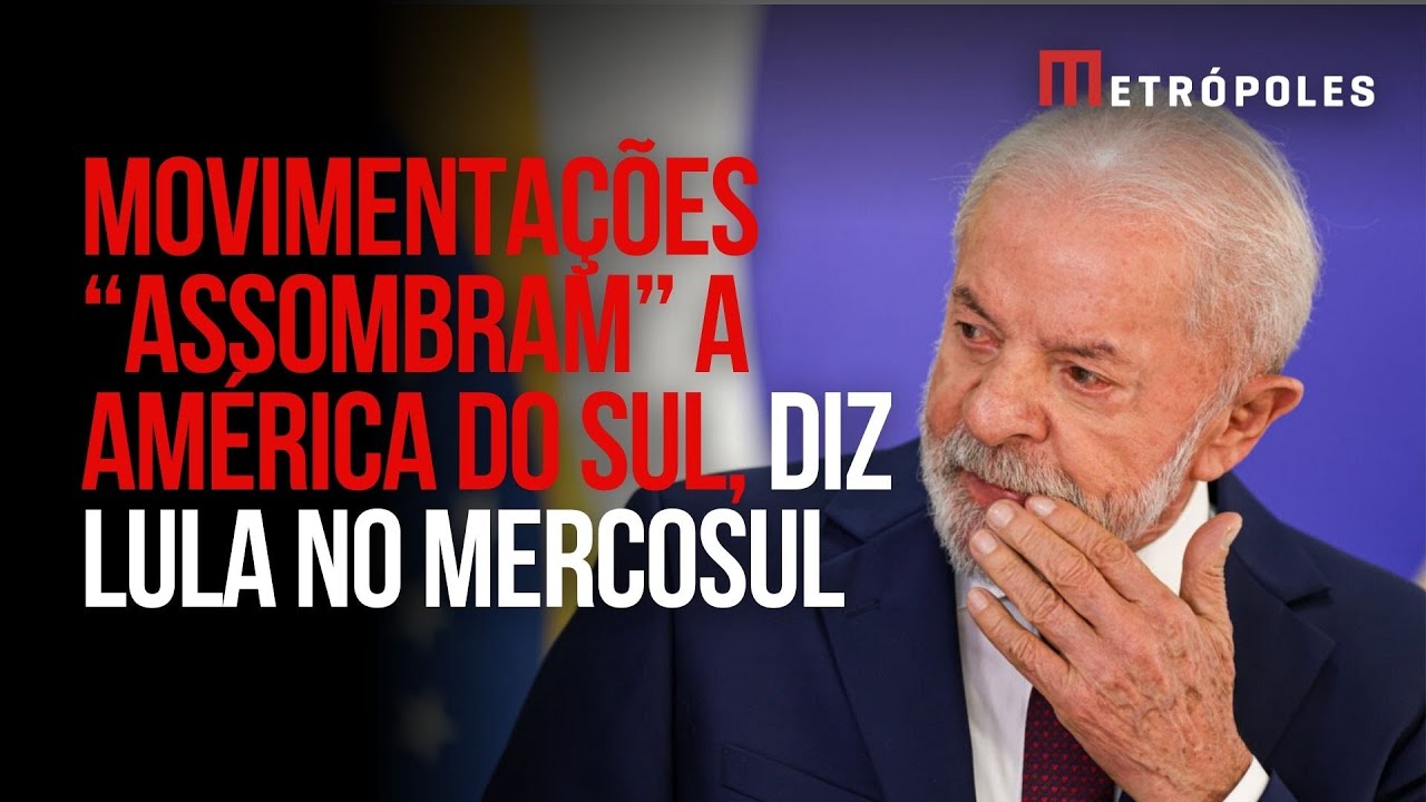 Lula diz que presença dos EUA assombra continente e intervenção na Venezuela seria catástrofe