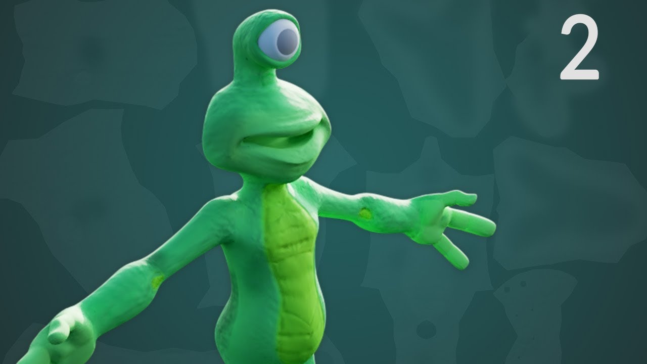 CGC Classic: Alien Texturing (Blender 2.4) - Modeling and Animating an Alien Character Pt. 2