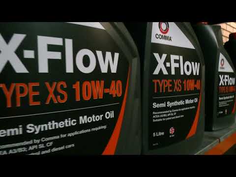 Моторное масло Comma X-Flow Type XS 10W-40 199 л - Видео