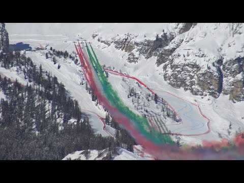 SORVOLO FRECCE TRICOLORI - CORTINA D'AMPEZZO 14 FEBBRAIO 2021