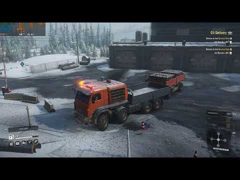 SnowRunner Walkthrough Part 111 - "Oil Delivery" [2160p60]