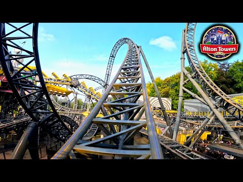 The Smiler Front Seat On-Ride POV 4K | Alton Towers Resort
