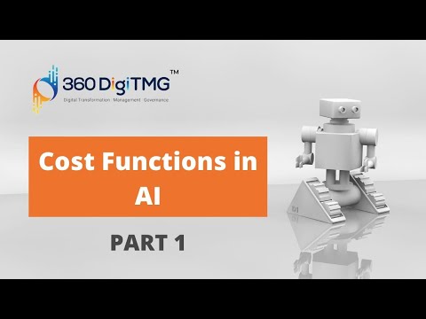 Cost Function | Cost Functions Artificial Intelligence Tutorial | Part 2 | 360DigiTMG