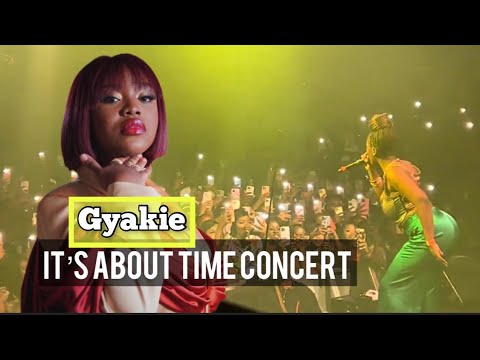 Gyakie Performs at Sarkodie and R2bees It’s About Time Concert in New York