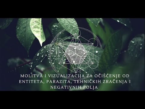 KAKO SE OČISTITI OD NEGATIVNIH ENERGIJA: Čićenje entiteta,  parazita i  negativnih zračenja(Molitva)