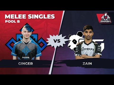 Ginger vs Zain - Melee Singles: Pool A - Smash Summit 6