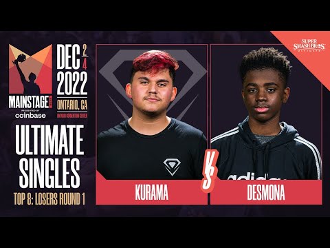Kurama (Mario) vs Desmona (Steve) - Ultimate Top 8 Losers Round 1  - Mainstage 2022