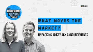 What moves the Australian share market (ASX): 10 key ASX announcements explained