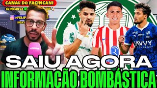 FACINCANI TRAS INFORMAÇÃO BOMBÁSTICA LA DO PALMEIRAS! 40 MILHÕES POR FLACO, INF SOBRE ALMADA E +