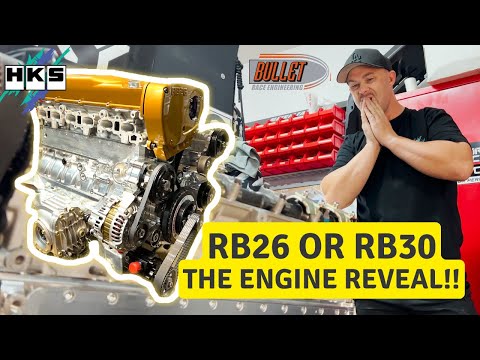 RB30 Bullet Engineering Billet Block Reveal & HKS Super Coil Pack Fitment