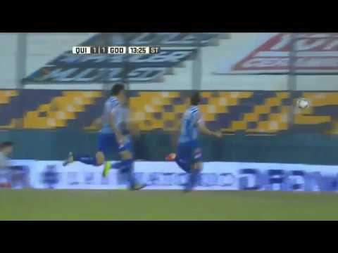 Quilmes AC  1 Vs 3 Godoy Cruz - Fecha 14 - Liga Argentina - Todos los goles