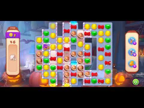 Homescapes level 7706 No boosters