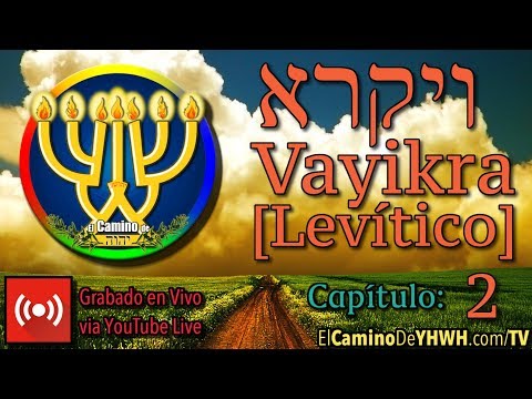 Levítico 2 (VaYikra) [ויקרא] {Las Ofrendas | Korbanot}