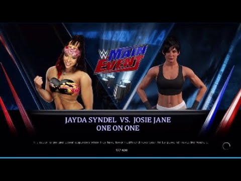 WWE Main Event| Jayda Syndel vs Josie Jane WWE2K22