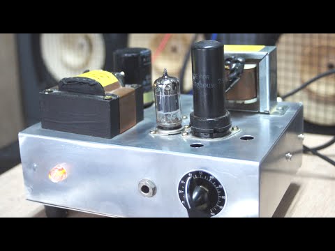 24V【4倍電圧整流！】真空管アンプを作ってみる