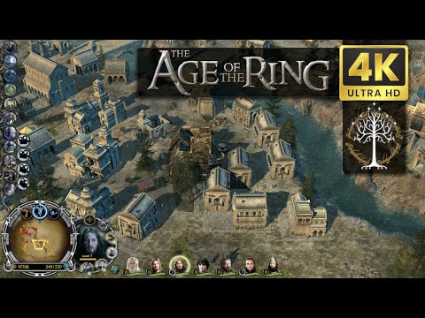 Gondor Marches Through Lossarnach’s Wild - BFME Age Of The Ring in 4K 60 FPS