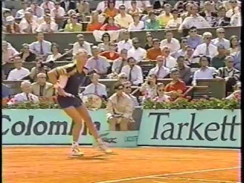 Steffi Graf Forehand Inside-out (Amplitude)