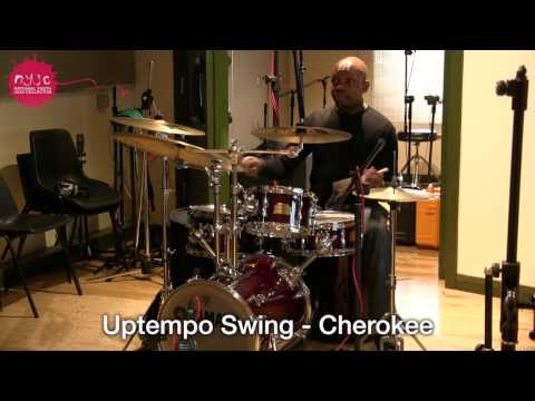 NYJC Glossary of Terms - Drum Grooves - Uptempo Swing - Cherokee