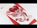  Quilling Wedding Cards# make paper Quilling Wedding Card-Tutorial