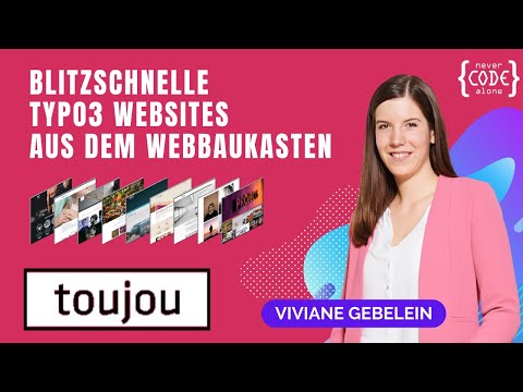 TYPO3-Websites innerhalb von Minuten bis Golive-bereit erstellen? Das geht. Mit toujou!