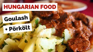Hungarian Food - Eating Goulash and our favorite Hungarian cuisine in Budapest, Hungary