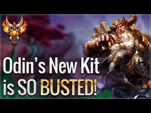 ODIN NEW BEST WARRIOR IN RANKED JOUST?! Ranked Joust- SMITE