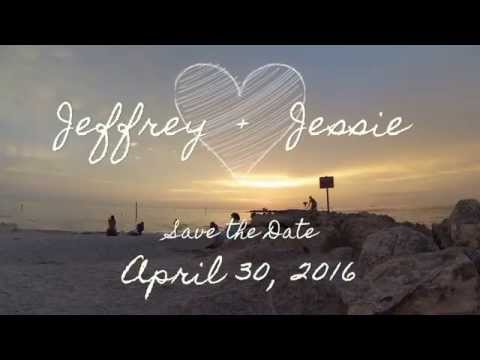 Jeffrey & Jessie - Video Save The Date - Drone Flyover