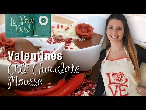 Romantic Idea for Valentine's Day Dessert - Chili Chocolate Mousse