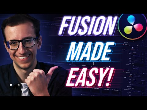 Creating MOTION GRAPHICS EASY! Fusion Deep Dive // Crash Course Resolve 4