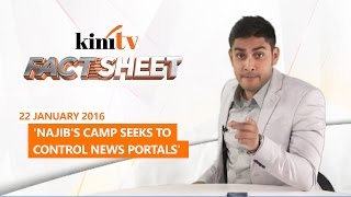 Download lagu Fact Sheet - January 22: 'Najib's camp seeks to buy, control news portals' mp3