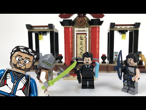 Vidéo LEGO Overwatch 75971 : Hanzo contre Genji