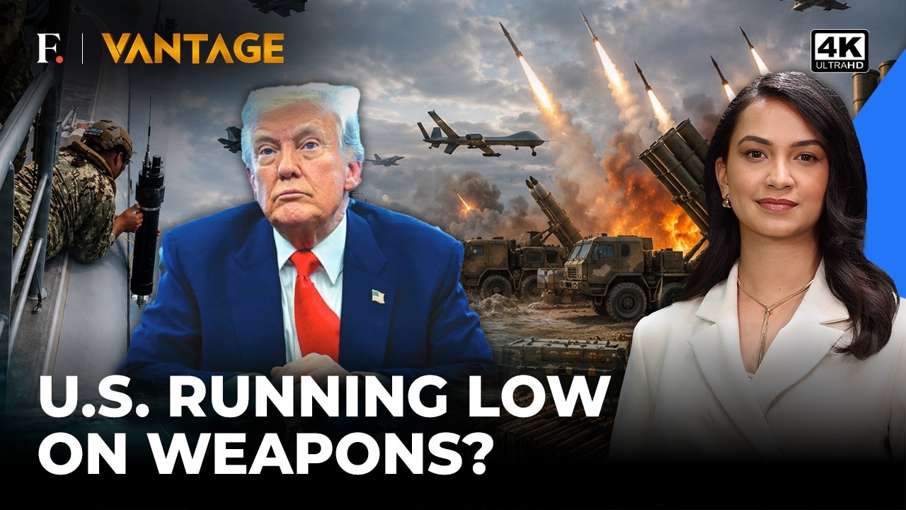 Trump Running Out of Weapons? New US 'Hammer of the Gods' Can Blind Iran Missiles | Vantage | 4K