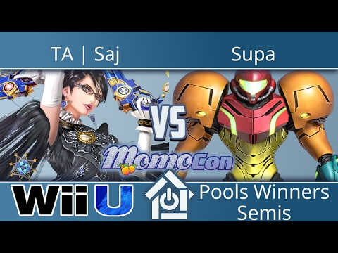 Momocon 2017 - TA | Saj (Bayonetta) vs Supa (Samus) - Smash 4 Pools Winners Semis