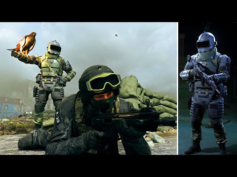 All Velikan Takedowns and Finishing Moves (WOODMAN SKIN) - COD: Modern Warfare | 4K ULTRA