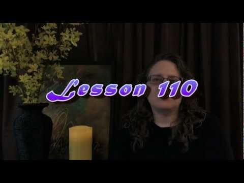 ACIM Workbook Keys - Lesson 110