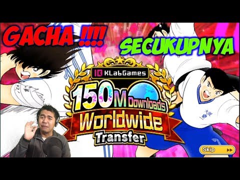 Gacha Secukupnya di banner 150M Download (Tsubasa Ms,Soda MS,Urabe HA) - Captain Tsubasa Dream Team