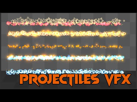 Projectiles VFX and Explosion For Projectiles